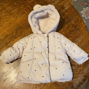 Zara Baby Girls Winter Jacket